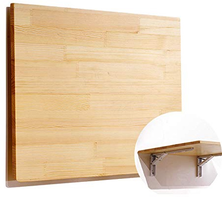 Tavolo pieghevole da parete, banco da lavoro salvaspazio e tavolo da pranzo, scrivania compatta in legno per casa, ufficio e piccoli spazi, mobili multiuso versatili