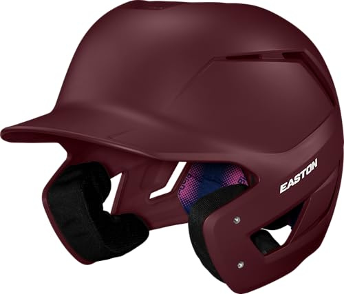 Easton | Z50 Batting Helmet | Baseball | Matte | Maroon | Small/Medium (6 1/2 - 7 1/8)