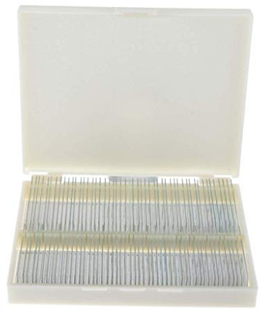 Tubayia 100 Stück Mikroskop Objektträger Deckgläser Biologie Experiment Laborbedarf