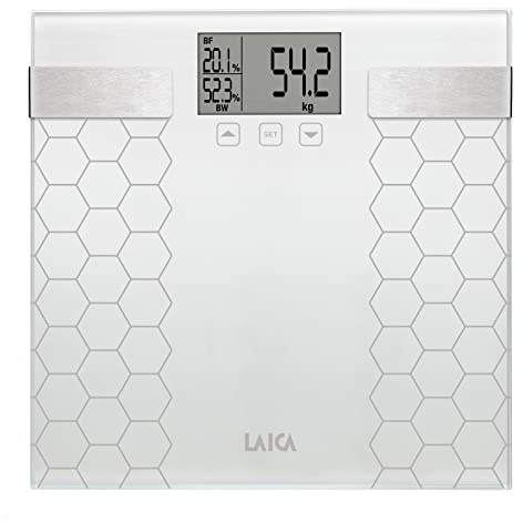 Bilancia da bagno elettronica Laica PS5014 analizzatrice della composizione corporea