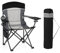 HIGH POINT SPORTS Campingstuhl Faltbar, Tragbarer Netzrücken-Camping-Klappstuhl, Robuster Angel-Rasenstuhl, Faltbarer Outdoor-Stuhl für Erwachsene, Outdoor, Garten, Terrasse (Schwarz)