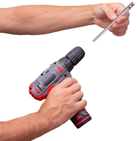 Bettli Drill Bit Extension Kit 6 Inch Drill Bit Extension Rod With Hexagonal Wrench Used For Drill Bit Extensions In Woodworking Home And Woodworking Structures