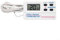 HpLive Kühlschrankthermometer mit elektronischer Digitalanzeige, Digitales Max.-Min.-Thermometer für Kühl- und Gefrierschränke, Temperatur-Voralarm