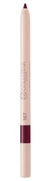 Collistar Twist Design Automatischer Lippenkonturenstift, Lange Lebensdauer, Wasserfest, Cremige und Verwischbare Textur, Soft-Matte Finish mit Integriertem Spitzer, N 167 – Tormalina Roosa