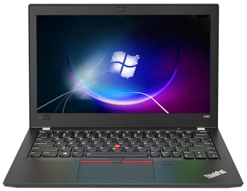 Lenovo Thinkpad X280 Portátil empresarial, 12,5 Pulgadas HD, Intel Core i5-8250U, 8 GB de RAM, 256 GB de SSD, QWERTY Teclado japonés, Windows 11 Pro (reacondicionado)