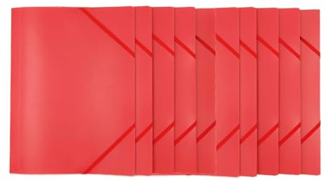 10 st A4-postmapp med elastisk filmapp, dokumentmapp, dokumentmapp, dokumentmapp, dokumentorganiserare, hörnmapp