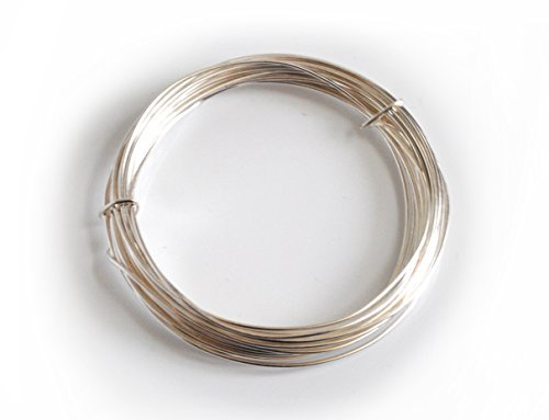 Proops 1.2mm x 3m Silver Plated Wire. Craft, Hobby, Jewellery Making. (X1121) Free UK Postage