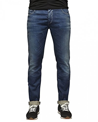 Jack & Jones Tim Original - Vaqueros slim para hombre, Azul, W38/L32