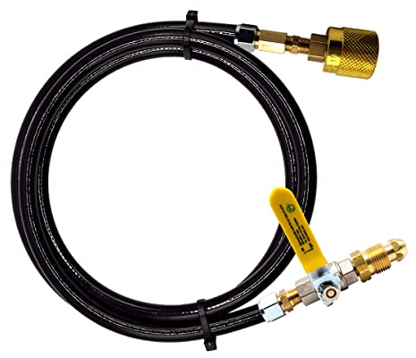 DN Autogas Parts Juego de recambio de botellas de gas LPG, adaptador de adaptadores de GLP para llenar de forma remota cilindros vacíos de carretilla elevadora, 4 metros