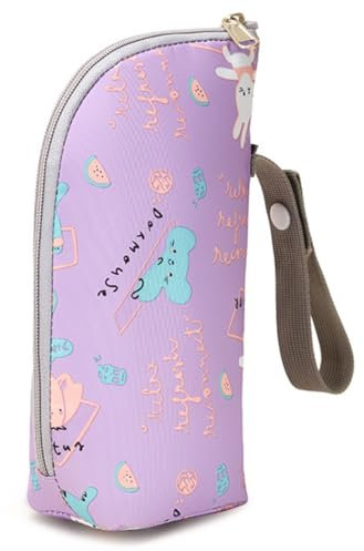 KGDUYC Borsa Termica Isolante Viola - Sacchetto Portatile con Strato Isolante e Termostato