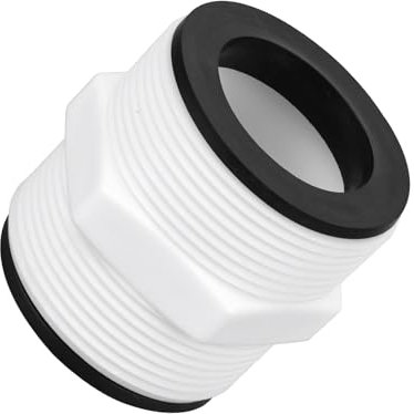 Gosknor Pool Hose Connector Compatible with Intex and Coleman, 1.5 Inch Above Ground Pool Split Hose Joint Adapter with 2 Gaskets Replacement Accessories for Swimming Filter Pumps Salt Systems