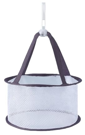 Lkw Ogechi Bolsas de Pinzas de Ropa con Gancho, Bolso de Pinza de Ropa Reutilizables, Canasta para Pinzas Ropa para Hogar y Jardin, Bolsa de Pinza de Ropa Colgante, Fácil de Colgar