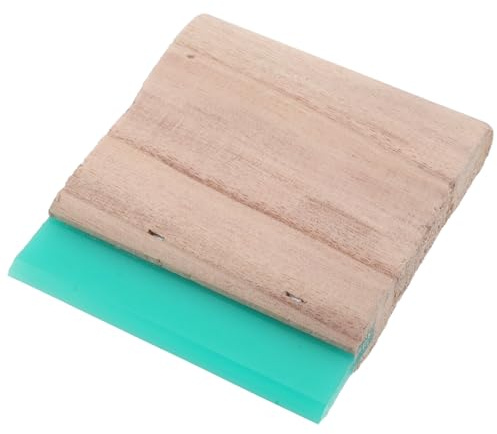 HEALSOPTHY Tyg Silkscreentryck Gummiskrapa Bläckskrapa Skärmskrapa Slitstark För Skrapbräda Skärmtryck Verktyg Silkscreenskrapa Platt Tryckskrapa
