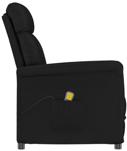 Genérico Silla de Masaje Negro 70.5 x 96.5 x 95 cm Cuero sintético,Mobiliario,Sillas,Sillones de Masaje eléctricos,348410
