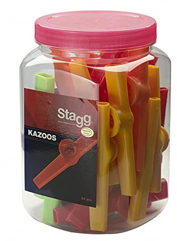Stagg Bunte Kazoos (30 Stück)