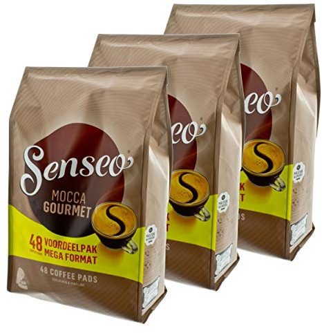 Senseo coffee Pads Mocha Gourment &intensive, fresh, for Coffee Pads Kaffepadmaschinen - 144