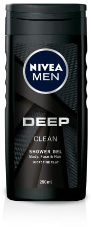 NIVEA MEN Deep Clean Dusche Shampoo 250 ml