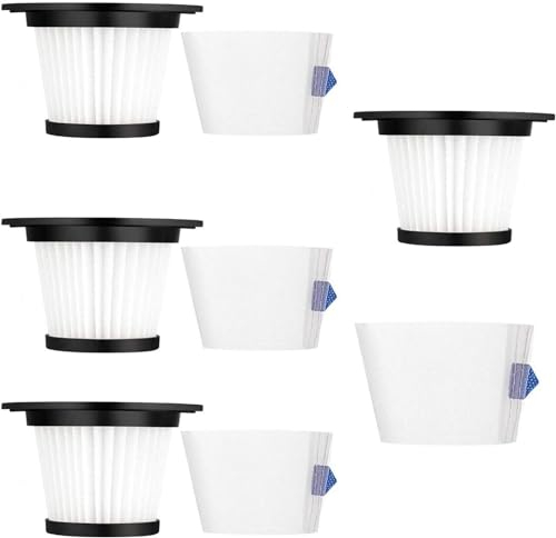 YUETTYY Filtro di ricambio per aspirapolvere senza fili H.Koenig UP600 / H.Koenig UP810, 2/4 pezzi (4)