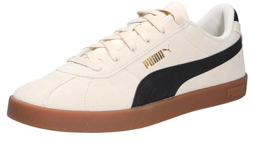 PUMA Unisex Club II Sneaker, Alpine Snow Black Gold, 37 EU