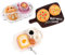 QOCUILC Mini Juego de Juguetes de Cocina para niños de 15 Piezas, Mini Juegos, Accesorios de Cocina para Alimentos, Juguete Educativo, Accesorios de Cocina para niños, Juguete de Cocina