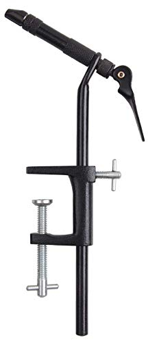 Fliegenfischen Bindestock Stahl-Hartbacken 360 Drehtisch Schraubstock für Fliegenbindewerkzeuge Kit Fliegenbinden Zubehör Set