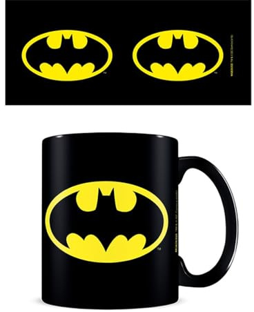 Pyramid International Batman (Symbol) Black Mug - 10Oz / 315Ml Ceramic Mug - One Size