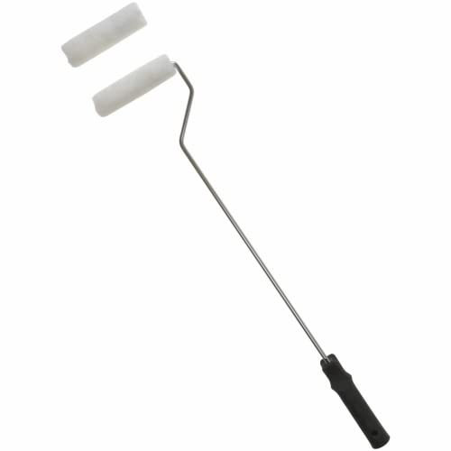 Buystarget Long Handled Radiator Paint Roller Set 3 Piece Hight Reach Ceiling Decorating