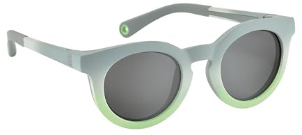 BÉABA, Gafas de Sol para Niño 4-6 Años, Protección 100% UV - CAT 3, Protección Lateral, Confort Óptimo, Patillas Ajustables 360°, Adaptables a la Vista, Colección Retro, Sunshine Rainbow Grey