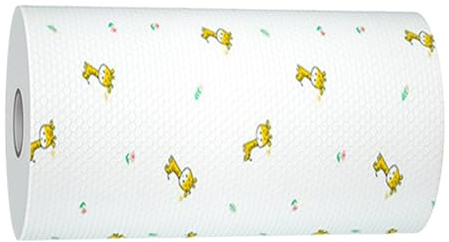 Tovaglioli di carta riutilizzabili - Rotolo di panno di pulizia durevole, asciugamani da cucina in perforati | Asciugamano senza peluche altamente assorbente, design lavabile in lavatrice