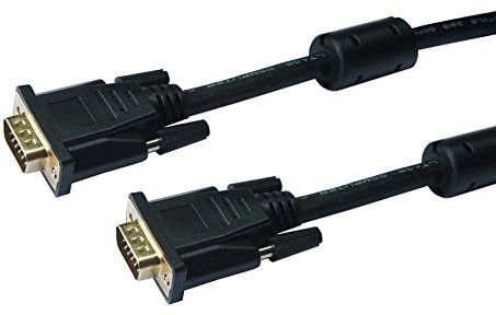 Lineaire XPCHD166H Câble VGA HD15 mâle 10 m Noir