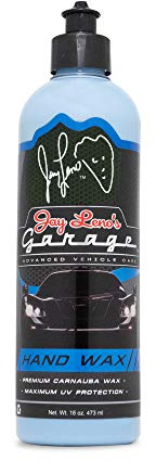 Jay Leno's Garage Carnauba Car Wax – Liquid Carnauba Polish for Cars, Auto Wax for Deep Shine and Protection, Professional Car Waxing Kit for Car Detailing and Vehicle Cleaning Supplies – 16 oz