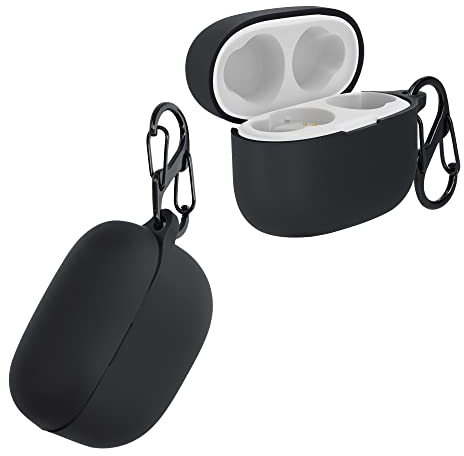 kwmobile Hülle kompatibel mit Sony LinkBuds S Kopfhörer - Silikon Schutzhülle Etui Case Cover Schoner in Schwarz