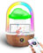 Regenwolken Luftbefeuchter Mit Regenbogenlicht, Weljoy Humidifier Mit Bluetooth-Verbindung Exklusive APP, Humidifier mit 3 Modi & 7 Farben LED-Lichtern, Wassertropfen Sound Für Schlafen/Entspannung