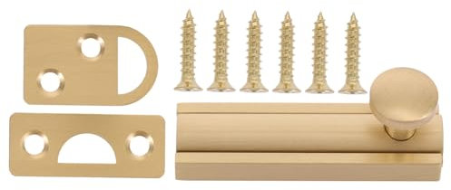 Veemoon Verrou De Porte Coulissante Encastré Serrure Verrouilleuse Pour Porte Française Chambre Cuisine Bureau Sûr Et Fiable Facile à Installer Design Raffiné