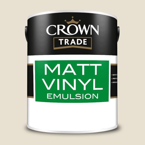 CROWN TRADE MATT VINYL ANTIQUE CREAM 5L
