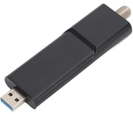 ATSC USB TV Tuner 4K, USB 3.0 ATSC HD External TV Tuner Compatible with ATSC 3.0, ATSC 1.0 Digital Terrestrial Signal, QAM B Clear QAM Cable Signal, for PC Laptop TV