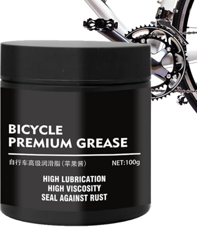 Niesel Lubricante para cadenas secas, grasa para cadenas de bicicleta, 100 ml, lubricante para bicicleta, limpiador multiusos resistente a la corrosión, de cadena duradera para horquillas y