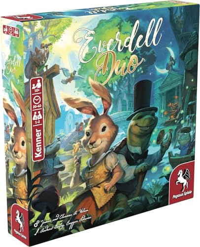 Pegasus Spiele 57612G - Everdell Duo Familienspiel für 2 Personen