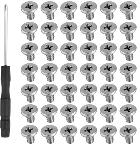 Set di 50 viti M.2 Pc M2 X 3 Mm M.2 Ssd Nvme Kit di viti di montaggio M2 SSD per computer portatili Nvme montaggio viti per computer portatili per scheda madre (desktop PC Notebook