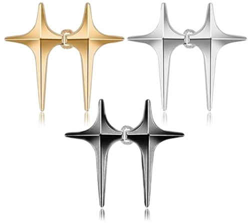 KEQAR 6 Pares de Botones Ajustables para Cintura, Botones Sin Costura, Clips para Pantalones de Mujer, Vaqueros y Faldas (Plata, Oro, Gunmetal, Negro)