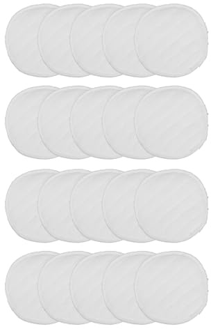 TOYANDONA 20pcs Reusable Nursing Pads for Women Cotton Breast Milk Pads Washable Milk Leaking for Breastfeeding Maternity Breast for Daily Use
