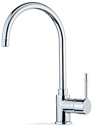 TEKA GRIFO SP 995 CROMO Monomando con caño giratorio de fácil limpieza y aireador anticalcáreo., Silber