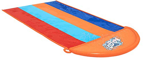 Bestway 52323 Scivolo d'Acqua per Bambini 4 corsie, 3 Anni+