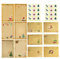Weihnachts Briefpapier mit Umschlag Set, 24 Stück Weihnachts Briefpapier mit Briefumschläge Weihnachtskarten Klappkarten Set WeihnachtsgrüßE Karten Weihnachten Blanko GrußKarten Set