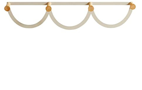 TOMYEUS Wall Mounted Coat Rack Coat Rack, Wall Perforated Coat Hook, Home Bedroom Living Room Closet Simple Home Rack, Wall Hanging Coat Hook Coat Rack Hat Rack with Hooks