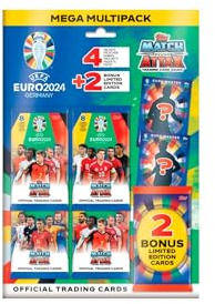 TOPPS Mega-Multipack Euro 2024 Attax Match Attax-Spielkarten