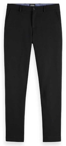 Scotch & Soda herr Chino Mott Knitted Chino - Slim Fit