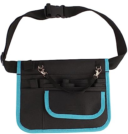 Professional Nurse Hip Bag Versatile Electrician Tool Holder Oxford Fabric Large Capacity with Multiple Pocket Fabric Urable Waist Pack- Multi-Functional Tool Organizer Pouch