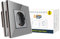 CNBINGO WLAN Schuko Steckdose Unterputz, 16 Amp Glas Smart Steckdose Arbeit mit Alexa(Echo, Echo Dot), Google Assistant, APP Steuerung, Nur 2.4 GHz WiFi, 1 Fach, Grau, 2er Pack