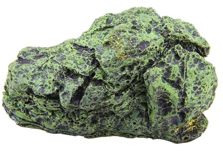 Abri Résine Cachette Tortue pour Reptile Poisson et Grenouille Maison Grotte Aquarium Zoo Décoration Ornement (9 x 7 x 4cm)